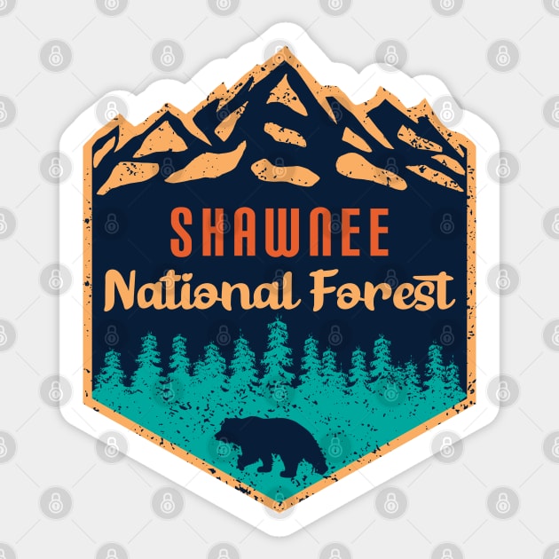 Shawnee national forest Sticker by Tonibhardwaj